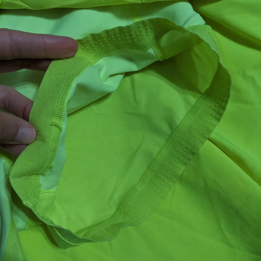 EUC! Lululemon Court Rival Skirt In Bright Yellow Size 10 - Picture 9 of 16
